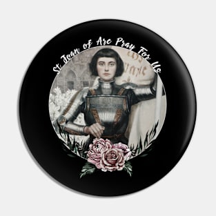 St Joan of Arc Am Not Afraid I Was Born Do This Saint Pin