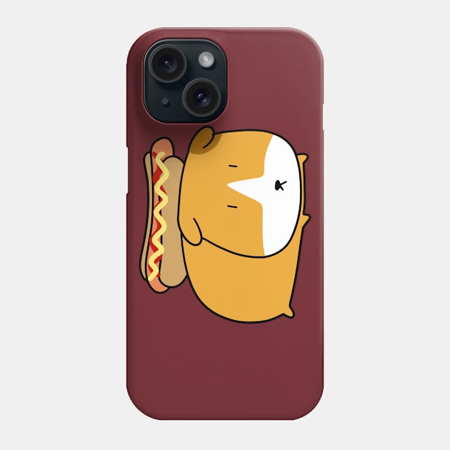 Hotdog Guinea Pig Phone Case by saradaboru