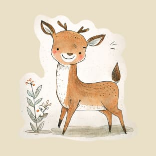 Happy Deer T-Shirt