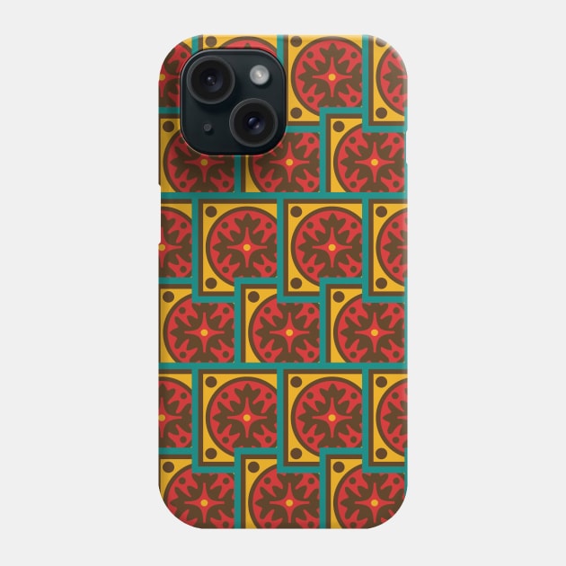 Tapestry pattern Phone Case by Gaspar Avila