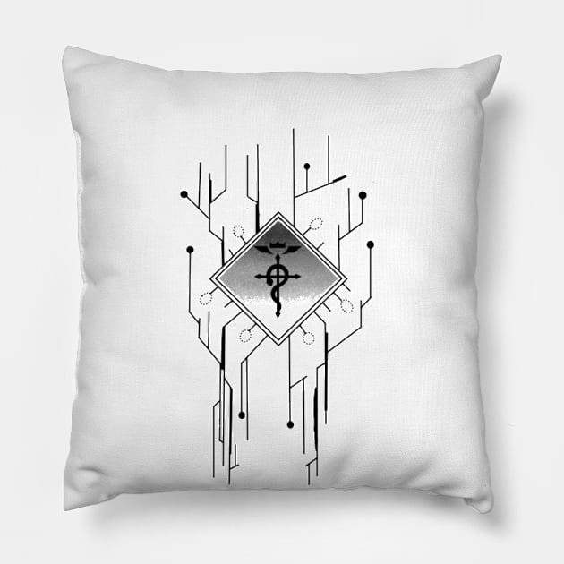 alchimist connected Pillow by Axouu