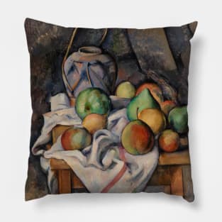 Ginger Jar by Paul Cezanne Pillow