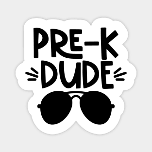 Pre-K Dude Funny Kids Back to School Magnet