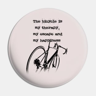 Frase para Ciclista Pin