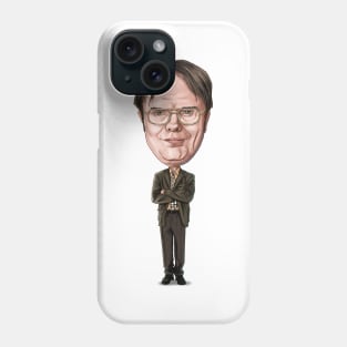 Big Head Dwight Phone Case