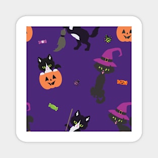 Halloween Cats Magnet