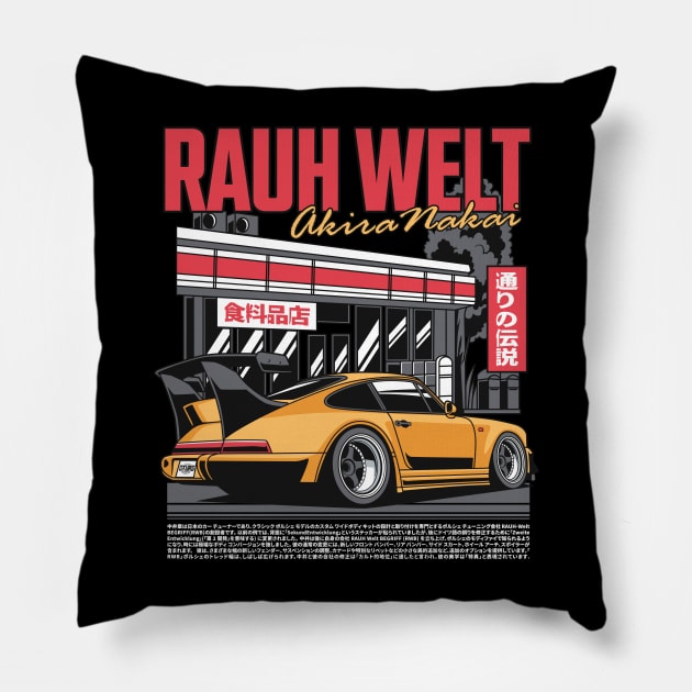 RWB Yellow Pillow by cturs