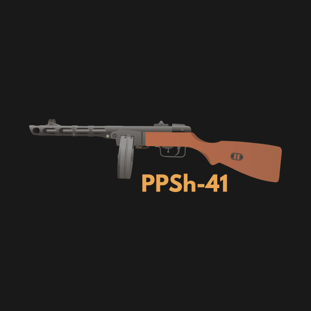 Soviet WW2 PPSh-41 Submachine Gun by NorseTech