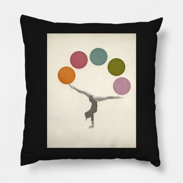 Gymnastics Pillow by Cassia