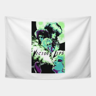 Vicious Lips Movie Art Tapestry