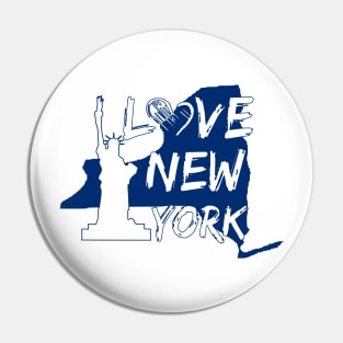 I Love New York Pin