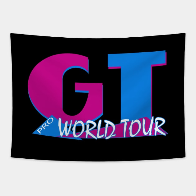 GT World Tour BMX Graphic Tapestry by Chads