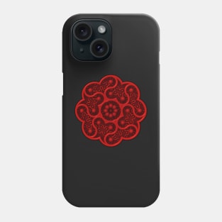 Eight-Sided Mandala with Yin-Yang Theme Phone Case