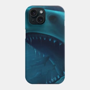 Megalodon Bite (untexted) Phone Case