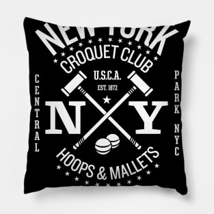 Croquet Club Pillow