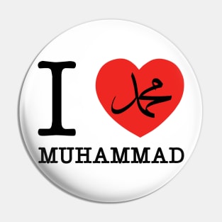 I Love Muhammad Pin