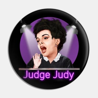 Judge Judy Garland Pin