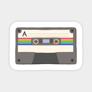 Cassette Retro Music Magnet