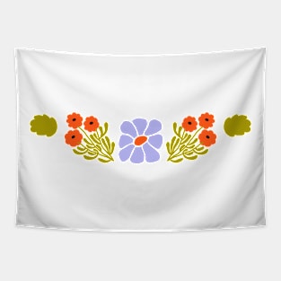 Artistic floral design Tapestry