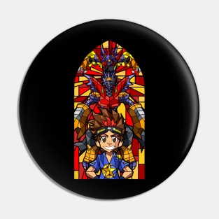 Digistained Glass Tagiru Pin