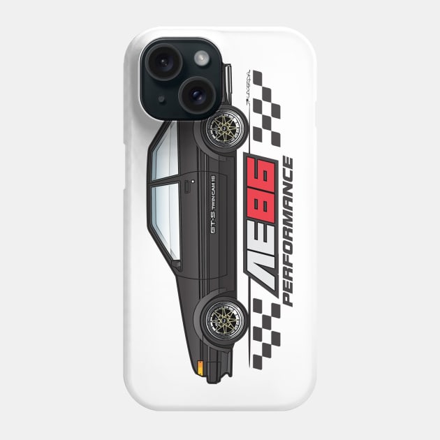 Black Performance Phone Case by JRCustoms44