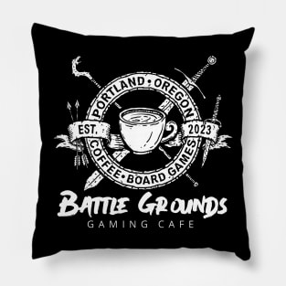 Coffee Crest Pillow