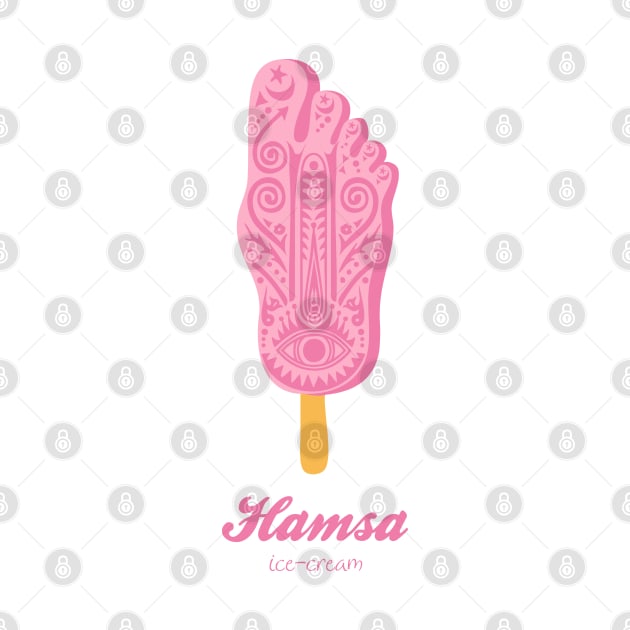 Hamsa Ice-Cream by Creotumundo