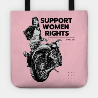 Support women rights vintage Tote