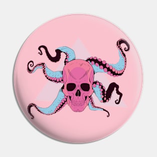 Skulltopus color v.2 Pin