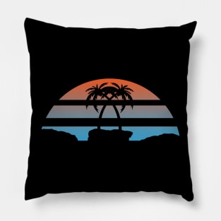 Vintage Miami Vice Style 1 Pillow