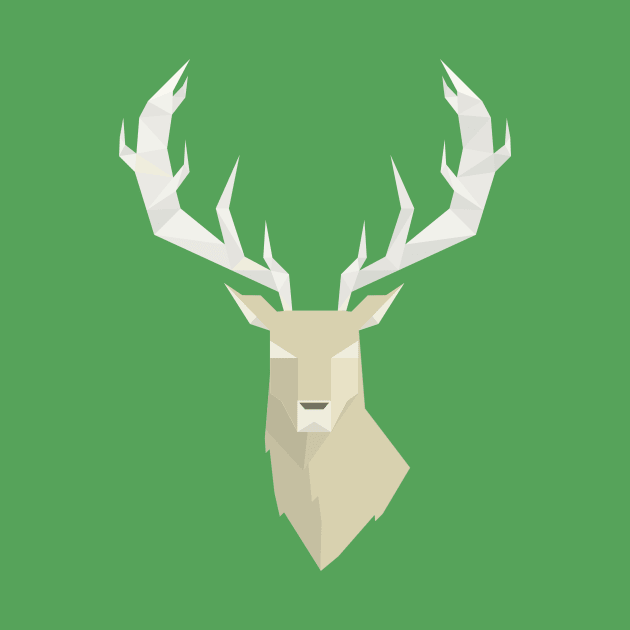 Geometric Stag by natexopher