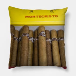 Cuba. Havana. Cigars. Pillow