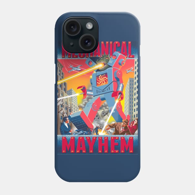 Mechanical Mayhem Phone Case by WonderWebb