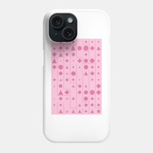 Gift for Valentines Day - Geometric Pattern - Shapes #11 Phone Case