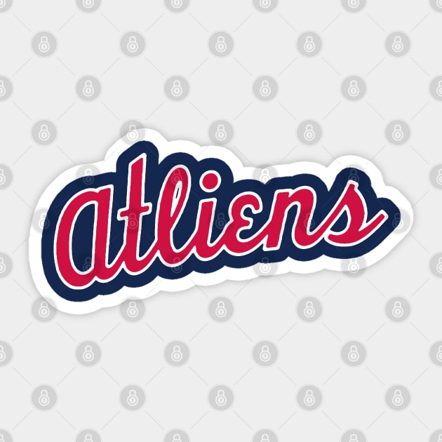 Atliens - Outkast Andre 3000 Atlanta Falcons Gradient- Baseball