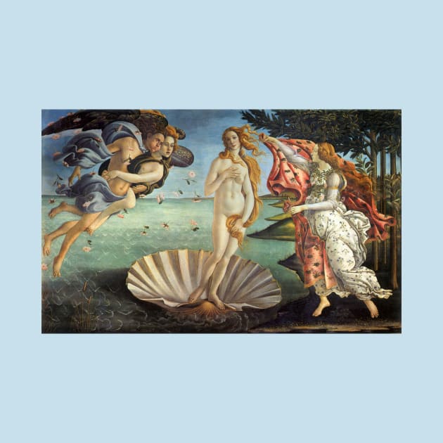 The Birth of Venus by Sandro Botticelli by MasterpieceCafe