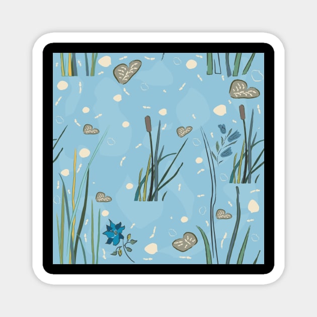 Reed Magnet by Kristina Stellar Scandinavian Land