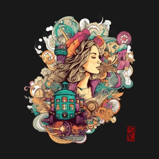 Beautiful woman T-Shirt