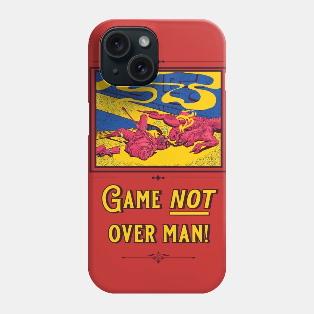 Game NOT over man! Phone Case by thegunnarman