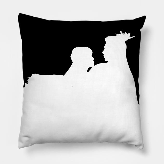 Love Between Fairy and Devil - Orchid x  Dongfang Qing Cang Pillow by firlachiel