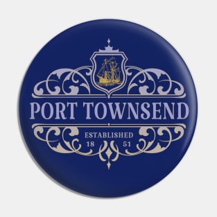 Port Townsend Washington Charming Victorian Seaport Pin