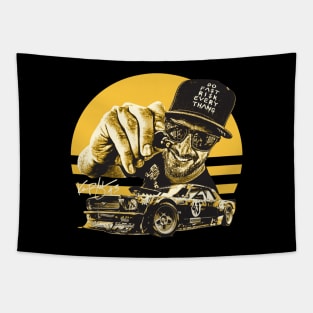 Ken Block Yellow Tapestry