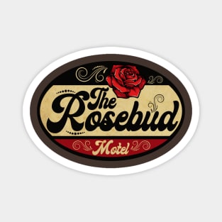 Vintage Rosebud Sign Magnet