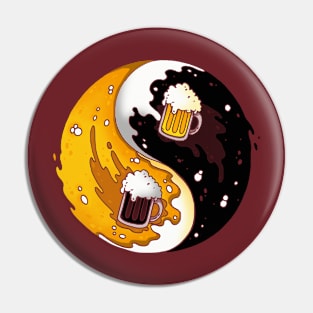 Ying Yang Beer Pin