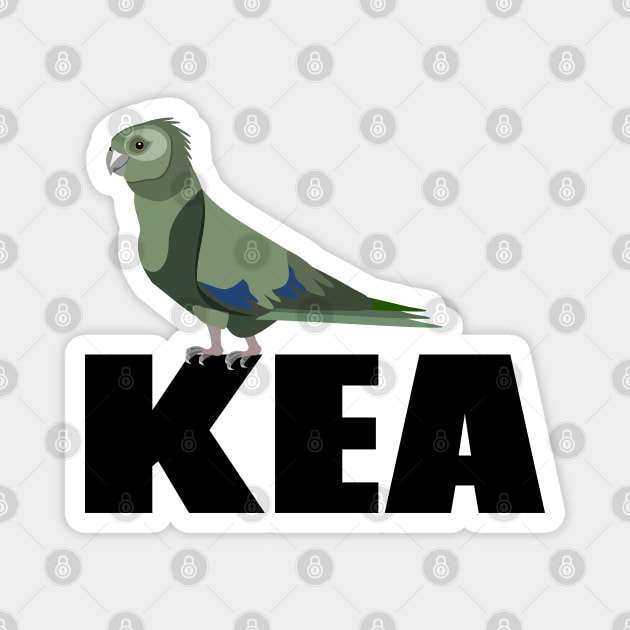 Kea New Zealand Bird Magnet by mailboxdisco