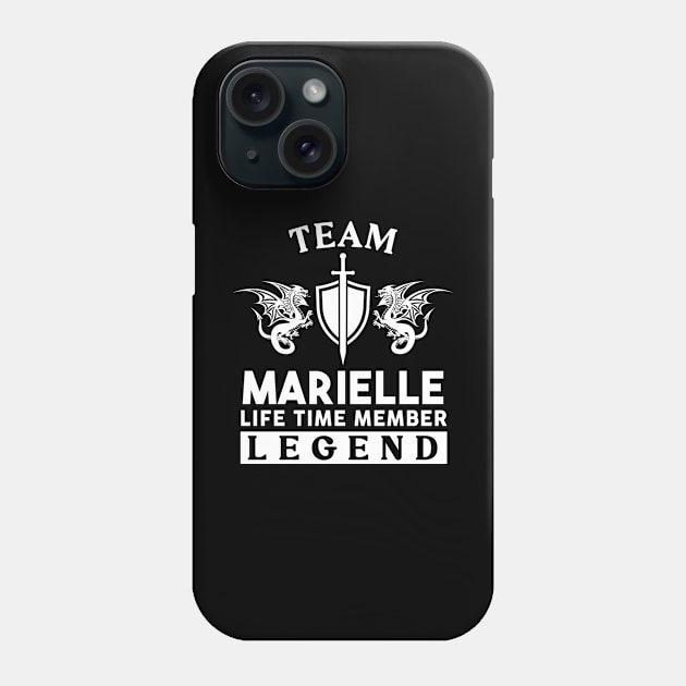 Marielle Name T Shirt - Marielle Life Time Member Legend Gift Item Tee Phone Case by unendurableslemp118