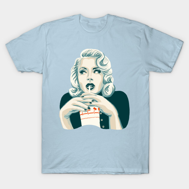 Vintage fast food girl - Vintage - T-Shirt