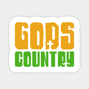 Gods Country Magnet