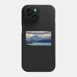 Aoraki/Mt Cook and Lake Pukaki Phone Case