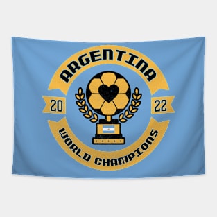 World Champions Argentina Football Tapestry